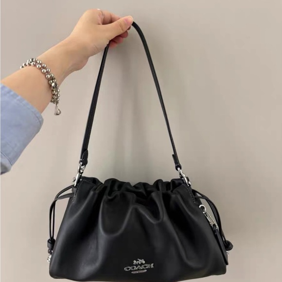 Coach Black Bag - Dual Straps - Picture 1 of 7